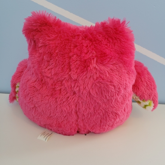 Dan Dee Collector’s Choice Pink Owl Plush Snuggle Pillow Stuffed Animal Toy 12” - Picture 4 of 8